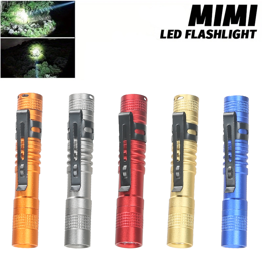 Lighting Fixture Outdoor - Tragbare Mini-LED-Stiftleuchte mit Clip, ultrahell, hohe