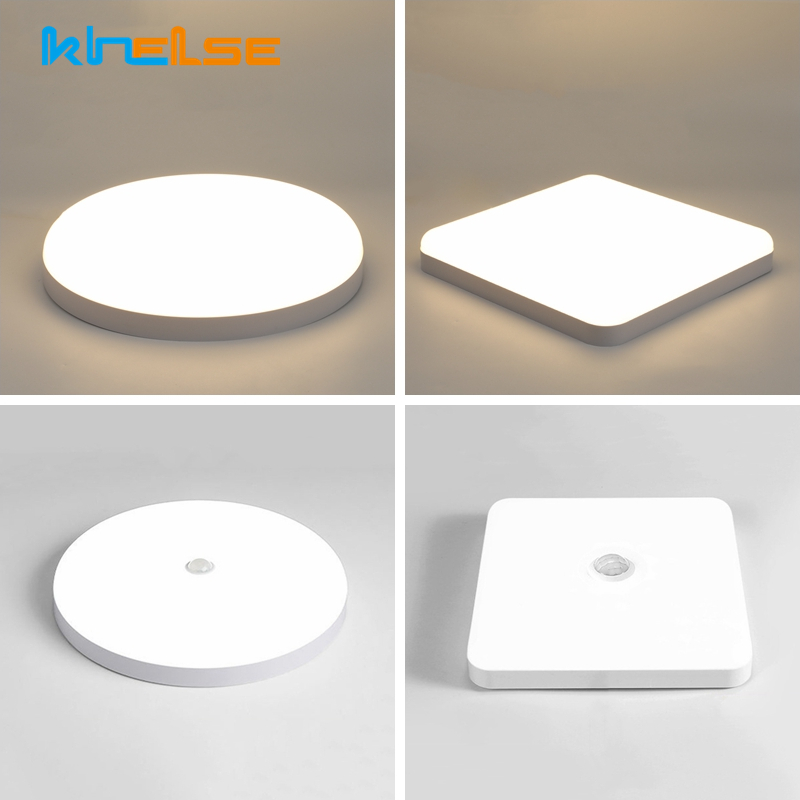 Xl Outdoor Lighting - Wasserdichte LED-Deckenleuchte mit PIR-Sensor, 20 W,