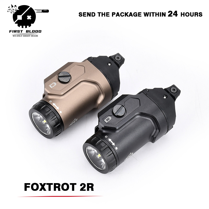 Outdoor Lighting House - Taktische FOXTROT2R 700-Lumen-Universal-Taschenlampe, multifunktionale Outdoor-Regenspritzer-Prävention, FOXTROT