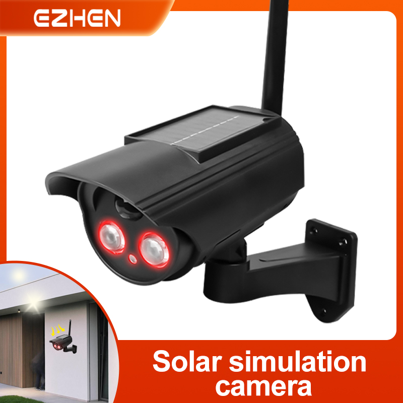Outdoor Lighting Solar Panel - Outdoor Solar Simulation Kamera Wasserdichte Dummy