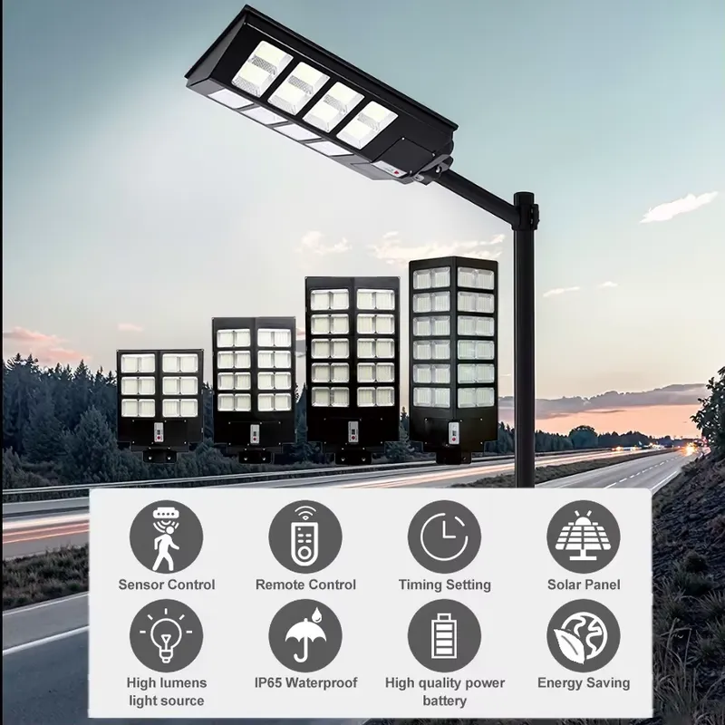 Outdoor Lighting Motion Sensor - 9W Solar-LED-Straßenleuchte für den Außenbereich mit