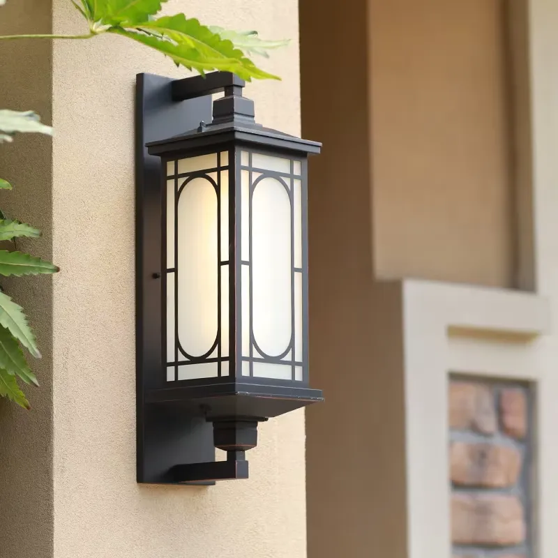 Outdoor Lighting For Garden - Moderne Außenwandleuchte Neuer Stil Aluminium LED