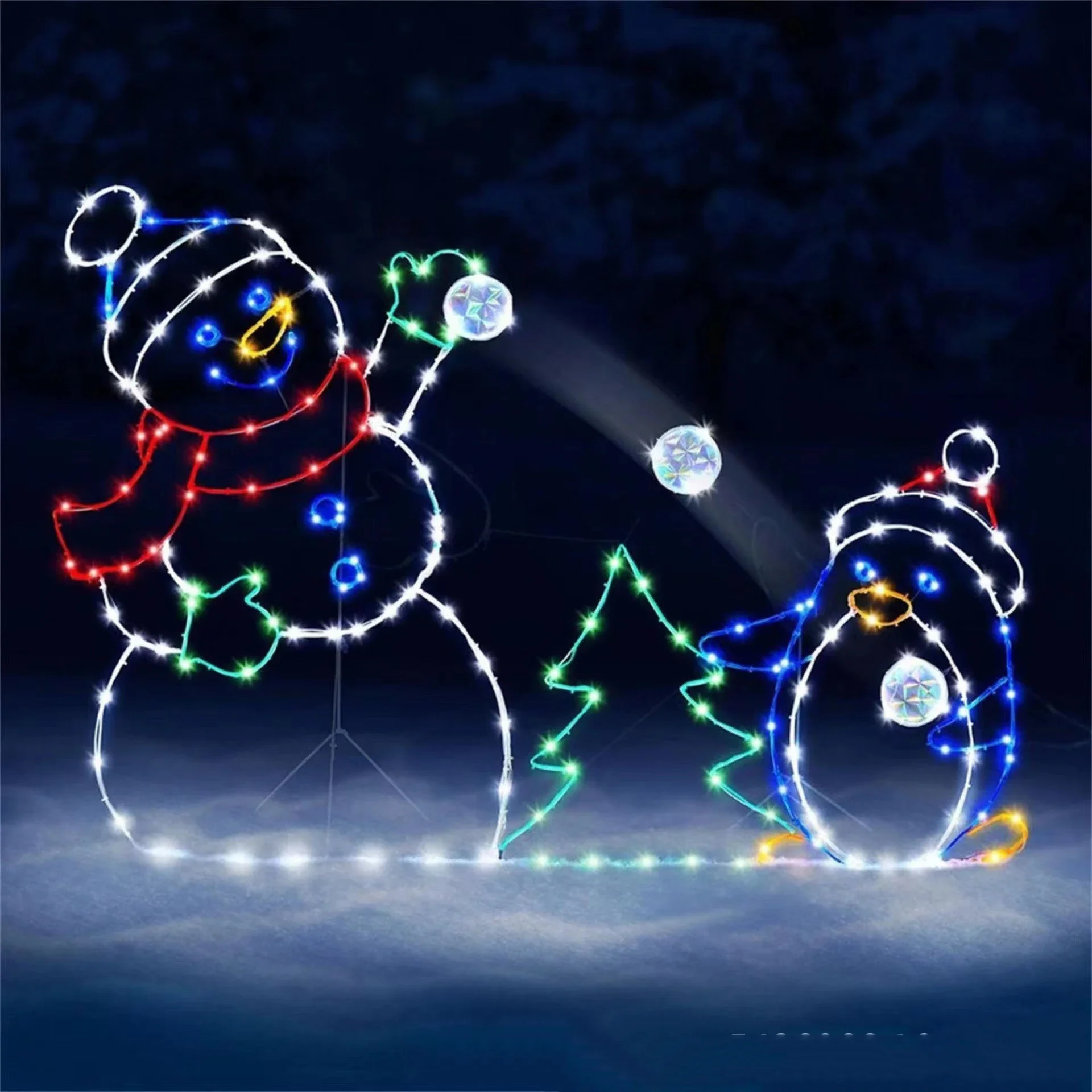 Animiertes Schneeballlicht, LE – Outdoor Lighting Diy Bewertung und Preis