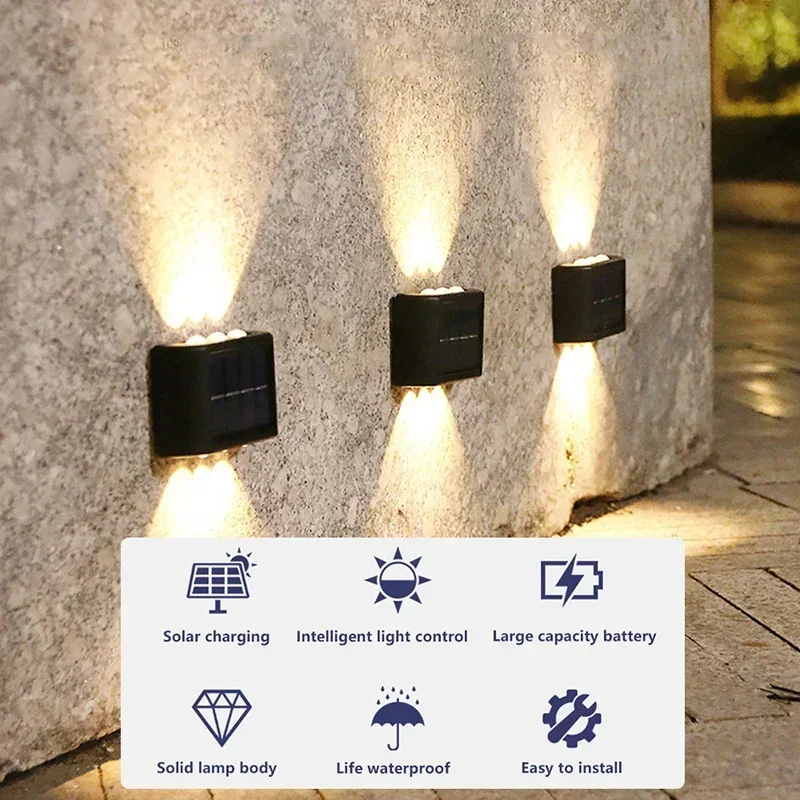 COB Solar-Wandleuchte für Auße – Outdoor Lighting For Garden Bewertung und Preis