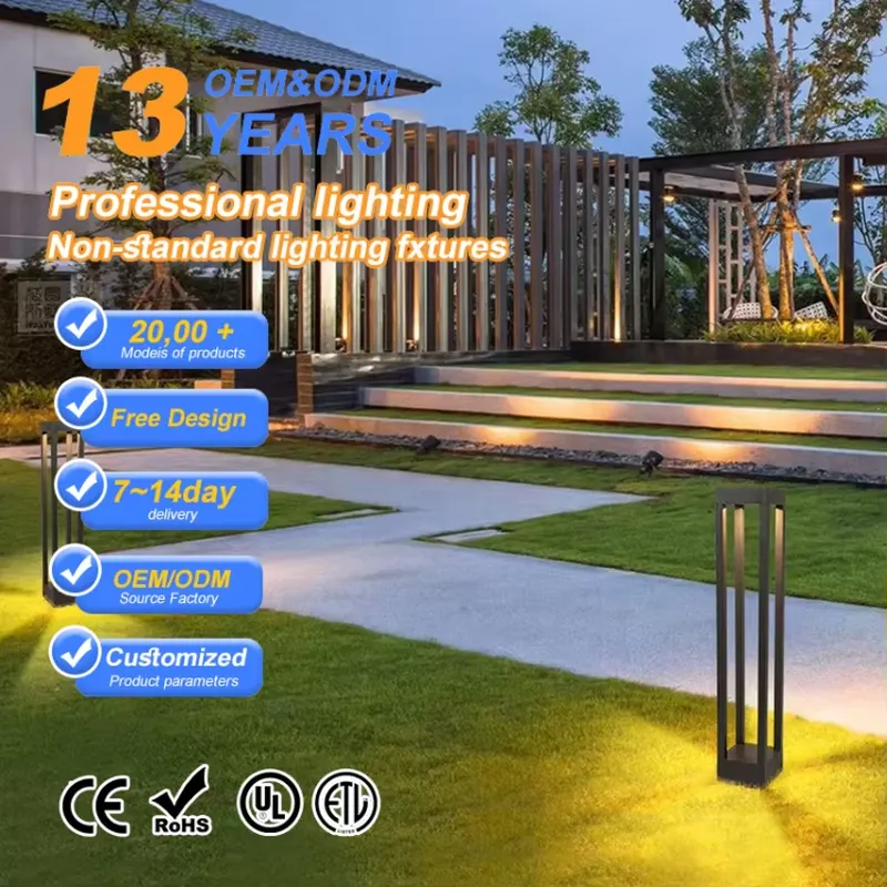 COB-Chip LED-Pollerleuchte IP6 – Outdoor Lighting Bollards Bewertung und Preis