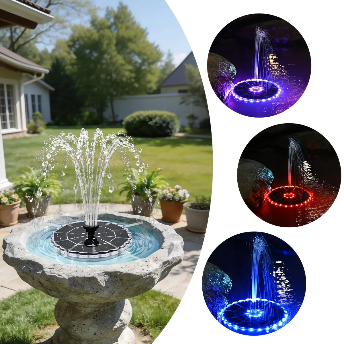 3,5W Solar-Springbrunnen für G – Outdoor Lighting Traditional Bewertung und Preis