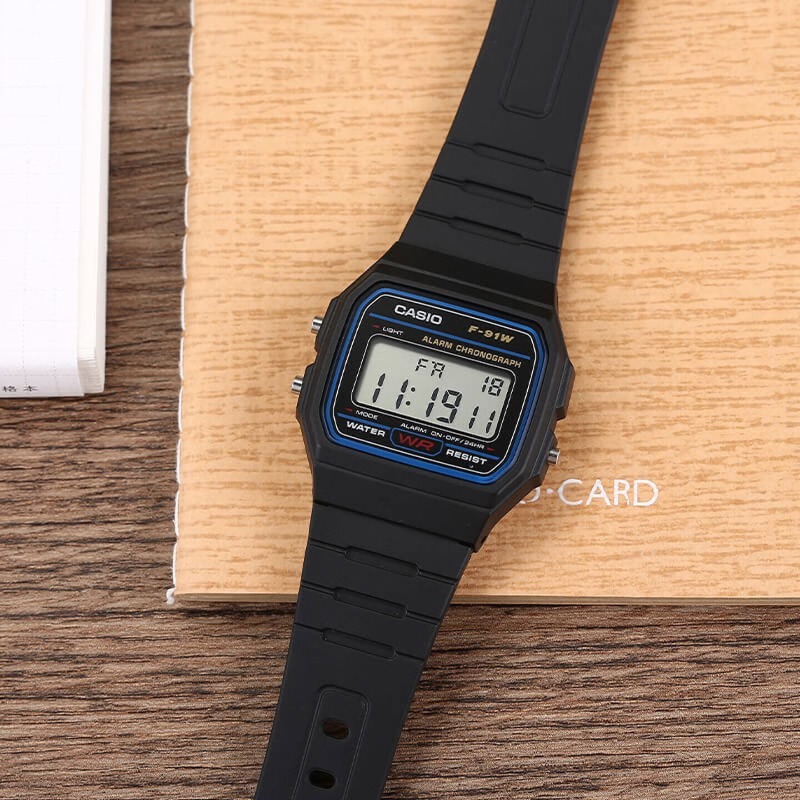 Casio F-91W-1 Modische Retro-A – Outdoor Lighting For Steps Bewertung und Preis