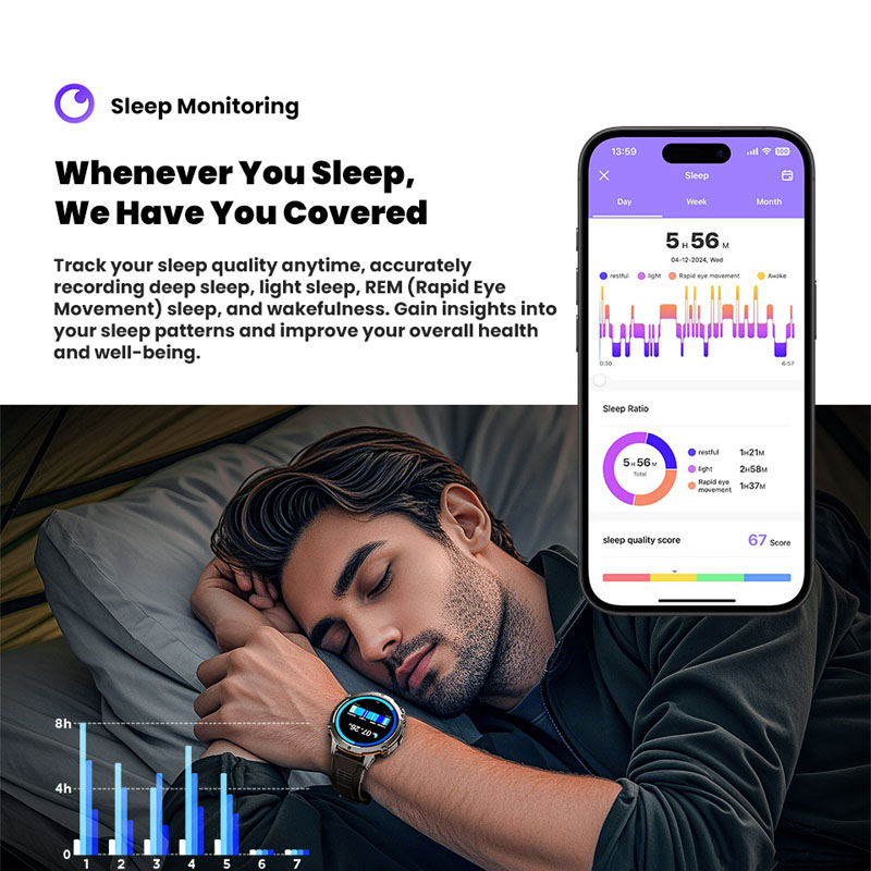 2026 Neue Militär-Smartwatch T – Outdoor Lighting For Steps Bewertung und Preis