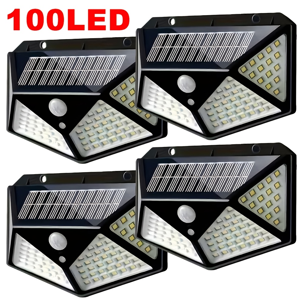100 LED Solar-Gartenleuchte fü – Lighting Fixture Outdoor Bewertung und Preis