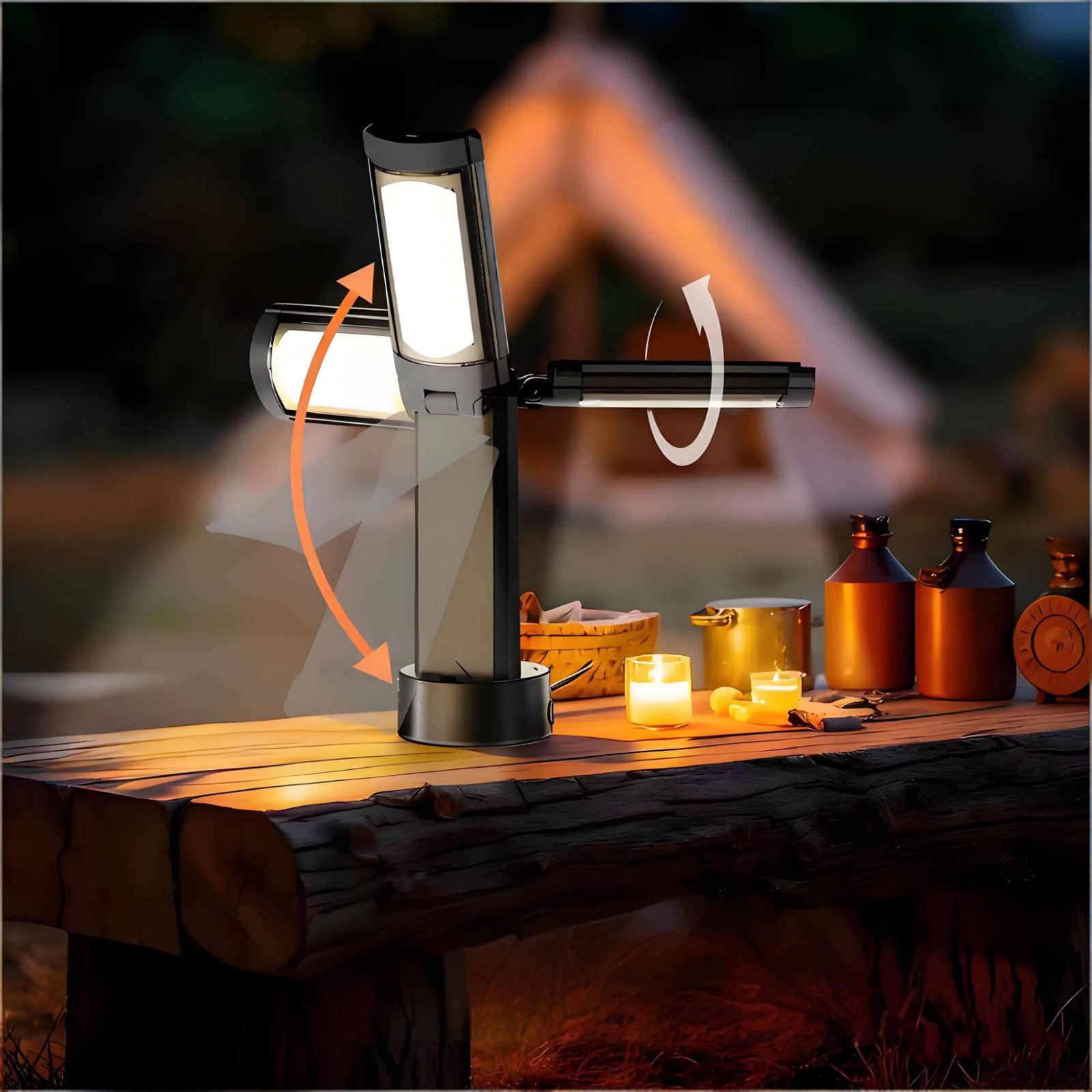 Teleskopische Zeltlampe mit Ve – Outdoor Lighting Portable Bewertung und Preis