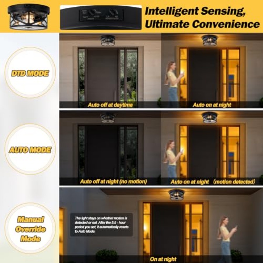 Deckenleuchte mit Bewegungsmel – Lighting Fixture Outdoor Bewertung und Preis