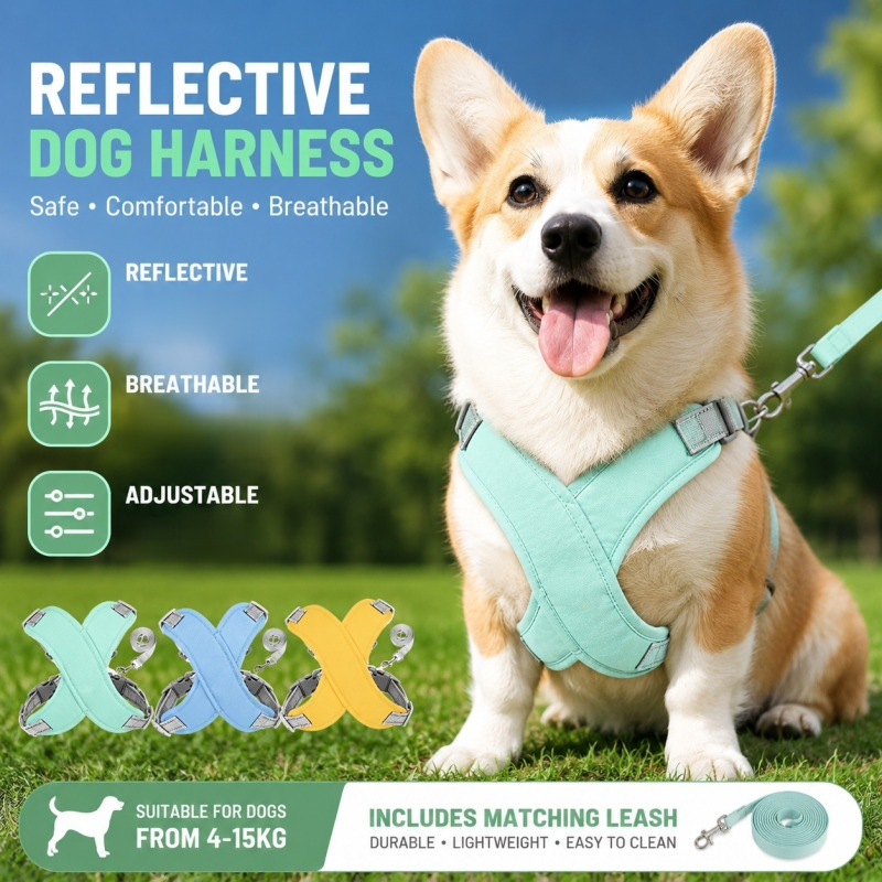 Reflektierendes Hundegeschirr  – Color Changing Outdoor Bewertung und Preis