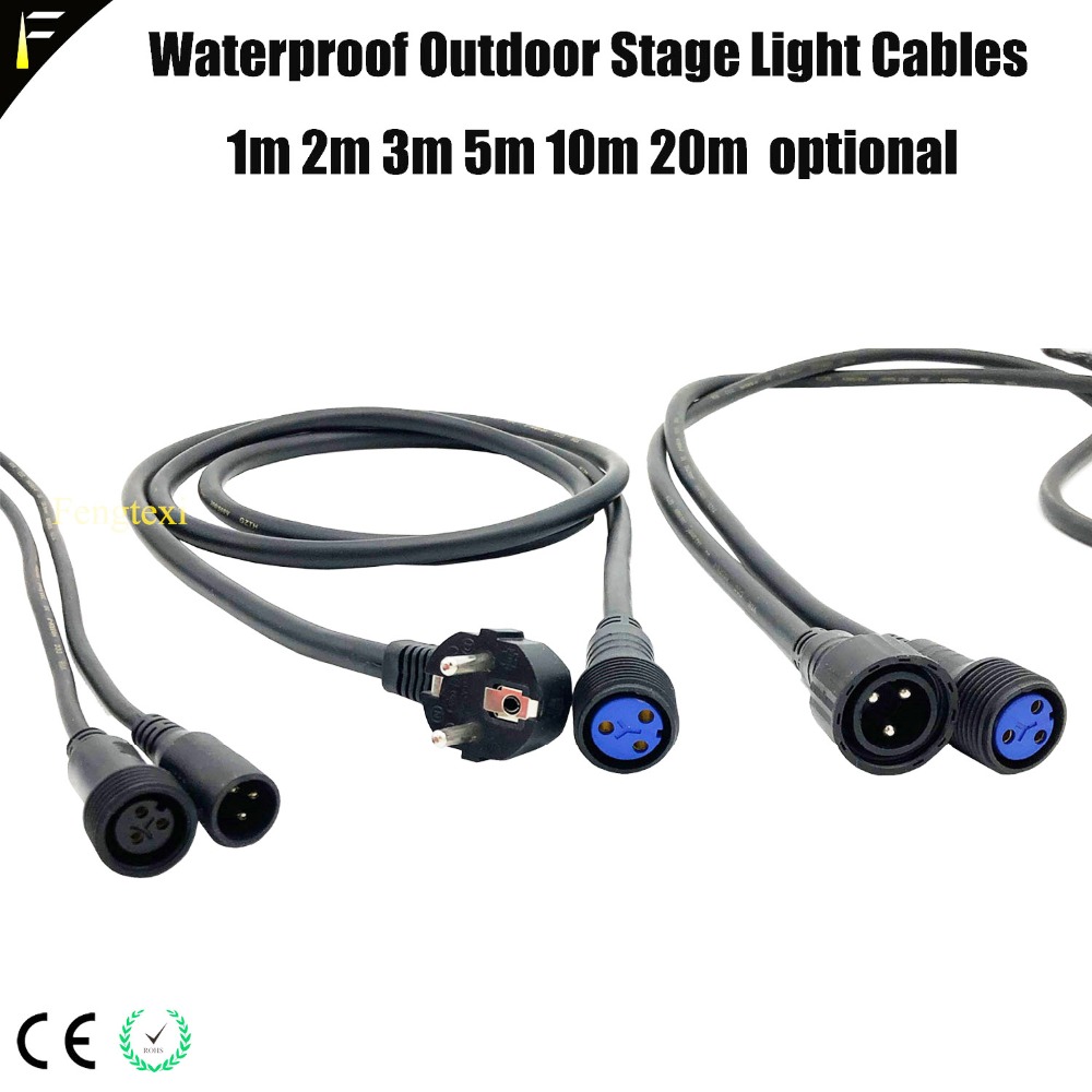 4xLOT Outdoor DMX Verlängerung – Outdoor Lighting Cable Uk Bewertung und Preis